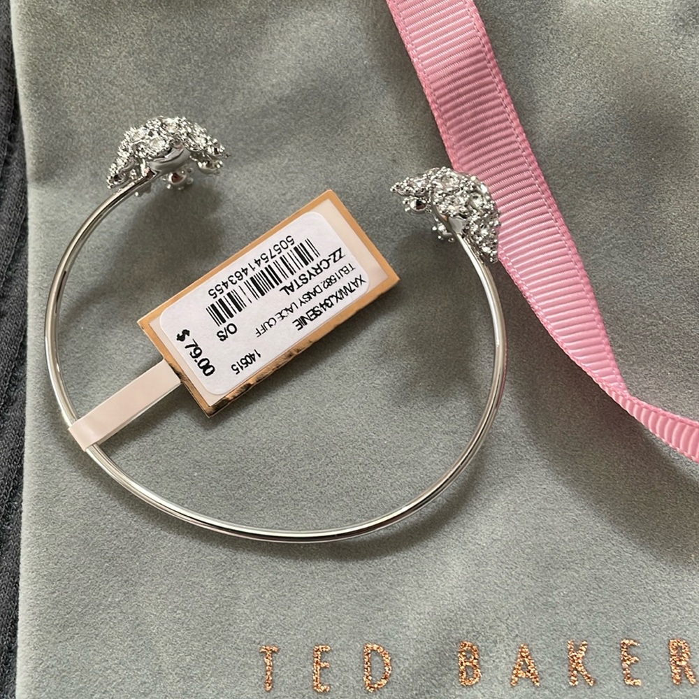 Ted baker Swarovski’s crystal bangle daisy lace cuff